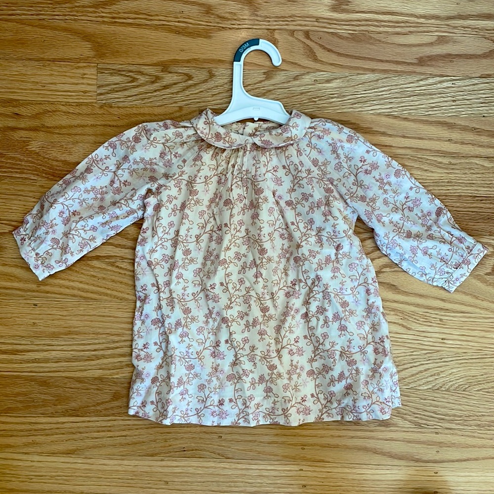 Girls Bon Point Floral Dress 12m